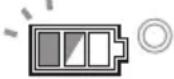 MAKITA DGA519 - Indicação da capacidade restante da bateria - 4