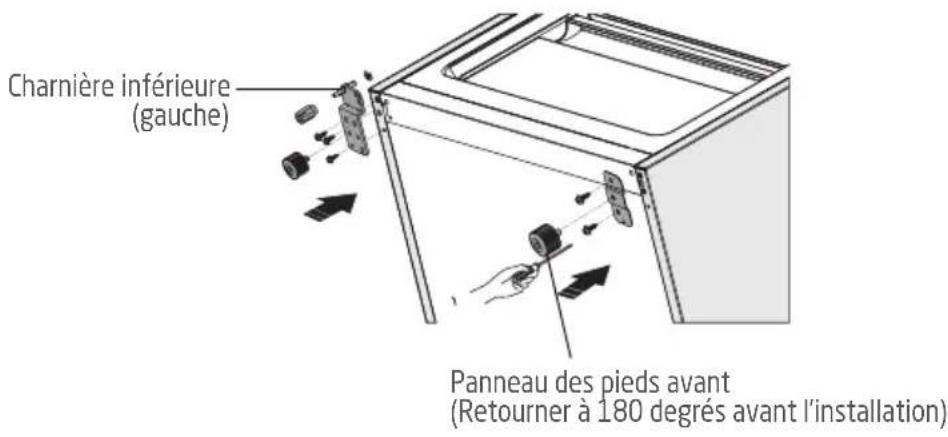 PROLINE PLC2300WH - INVERSION DU CÔTÉ D'OUVERTURE DE LA PORTE - 12