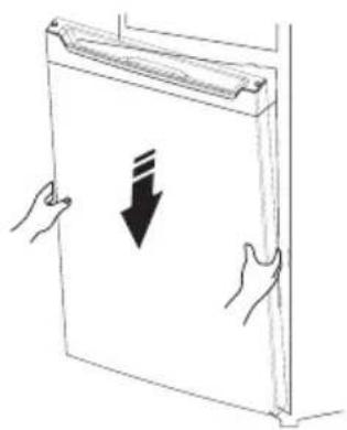 PROLINE PLC2300WH - INVERSION DU CÔTÉ D'OUVERTURE DE LA PORTE - 13
