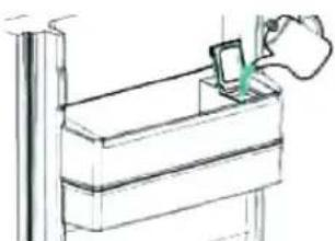 PROLINE PLC246WDSL - Filling the water tank with water - 1