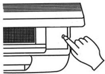 EINHELL SKA 3502 C+H - Lorsque la télécommande ne fonctionne pas (commande de secours) - 1