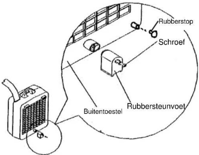 EINHELL MSK 3000 - Verbinding van buiten- en binnentoestel - 4