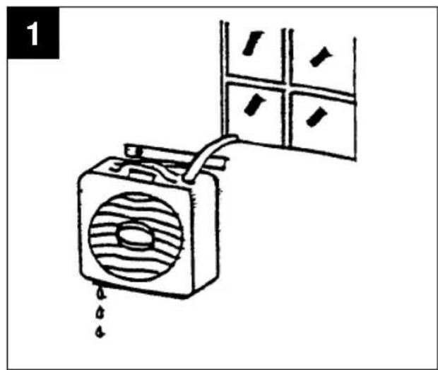EINHELL MSK 3000 - Vidange de l'eau de condensation - 1