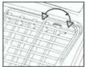 EINHELL MKA 2000 M - SETTING THE AIR FLOW DIRECTION - 2