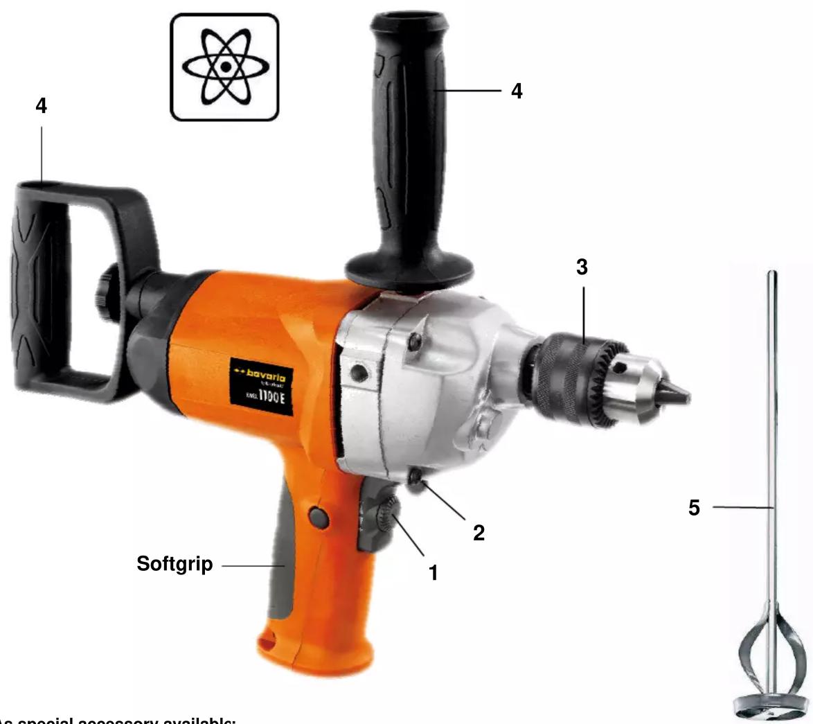 Bavaria by Einhell BMX 1100 E - Technical Data - 1