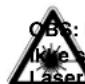 Herkules H-SB 801 E - Speselle merknader om laser - 1