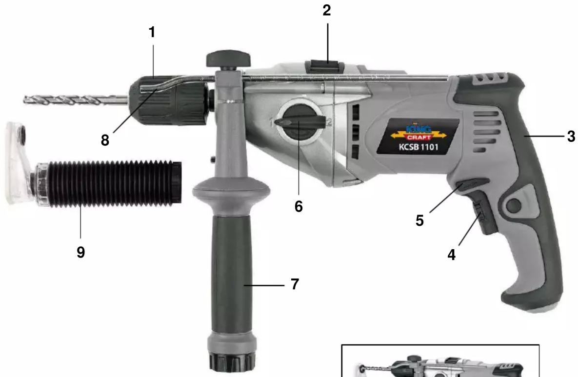 King Craft KCSB 1101 - Technical Data - 1