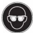 Workzone WZSB 1103 - Indossate una maschera antipolvere. - 1