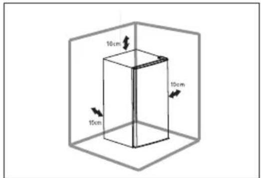CANDY CHASD4385EBC - Ventilaton cross-section - 2