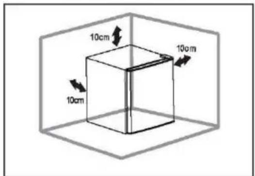 CANDY CHASD4385EBC - Secțiune transversală ventilare - 1