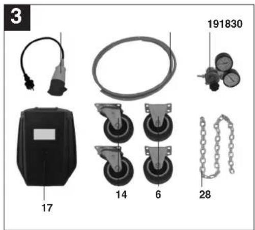 EINHELL BT-GW 190 D Set - 4