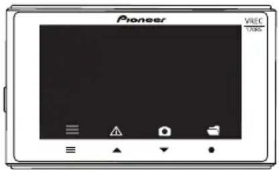 PIONEER VREC-170RS - Press Function Buttons to select the desired option. - 1