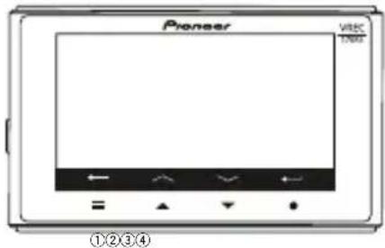 PIONEER VREC-170RS - Riproduzione dei file video registrati. - 4