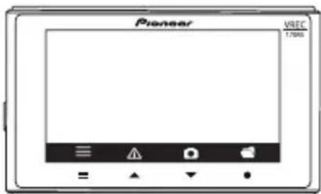 PIONEER VREC-170RS - Pulsanti funzionali - 1