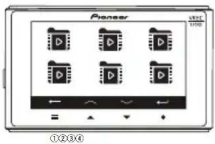 PIONEER VREC-170RS - Puede reproducir archivos de vídeo grabados. - 3