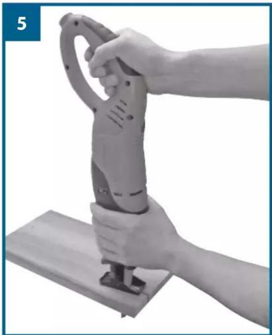 Workzone WZUS 600 E - Verwendung als Stichsäge (Bild 5) - 1