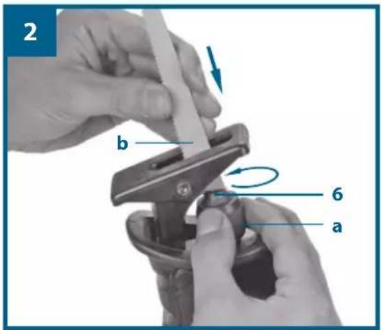 Workzone WZUS 600 E - Cambio della lama (Fig. 2) - 1