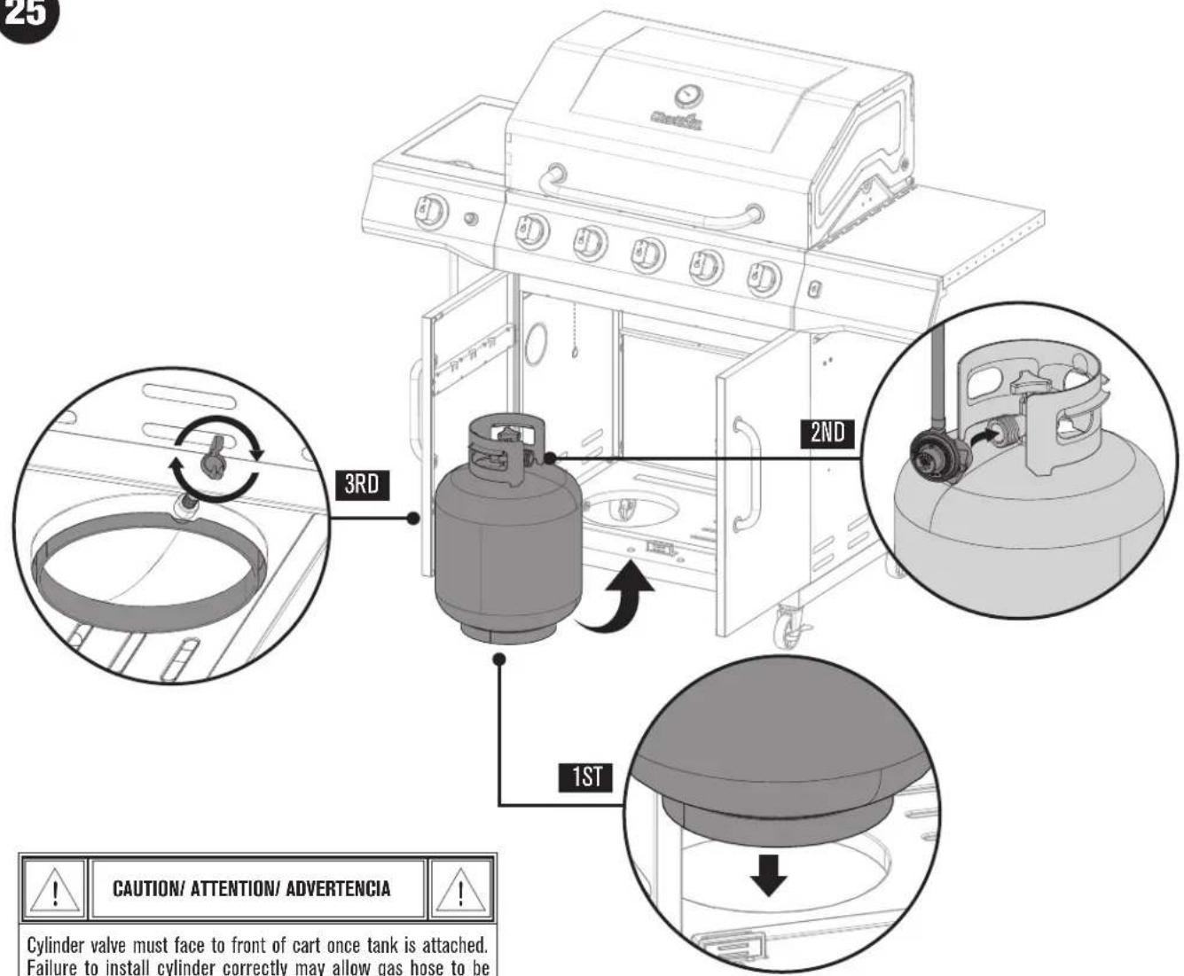 CHAR BROIL Performance 463458021 - ASSEMBLY / ASSEMBLAGE / ASAMBLEA - 1