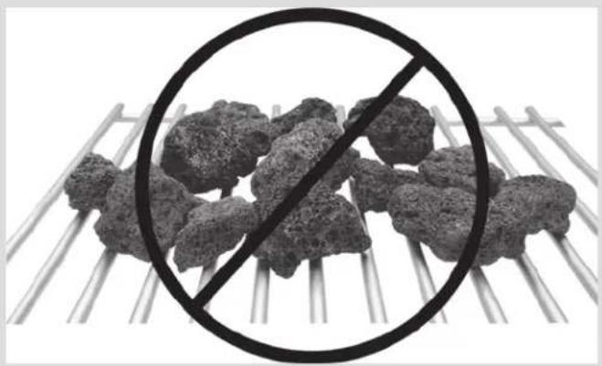 CHAR BROIL Performance 463229521 - Lava Rock / Briquettes - 1