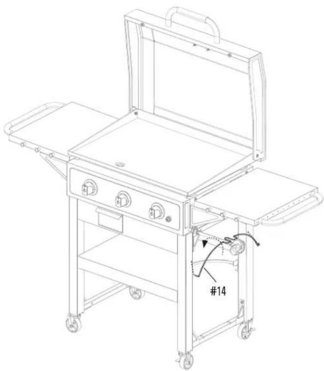 CHAR BROIL 463286023 - LISTE DES PIÈCES - 2