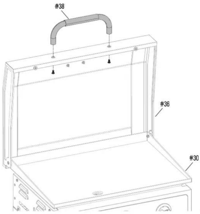 CHAR BROIL 463286023 - ASSEMBLY / ASSEMBLAGE / ASAMBLEA - 2