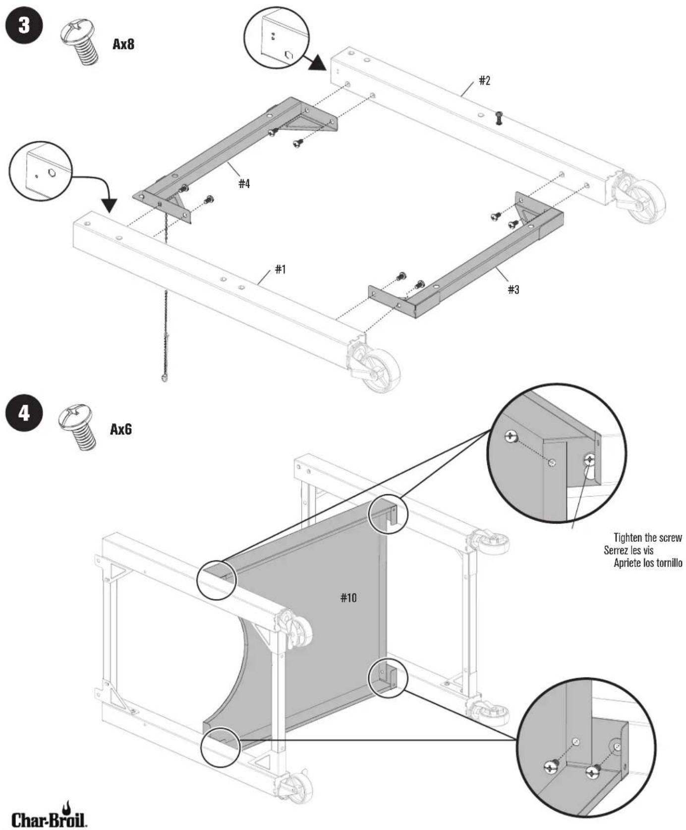 CHAR BROIL 463259023 - ASSEMBLY / ASSEMBLAGE / ASAMBLEA - 1