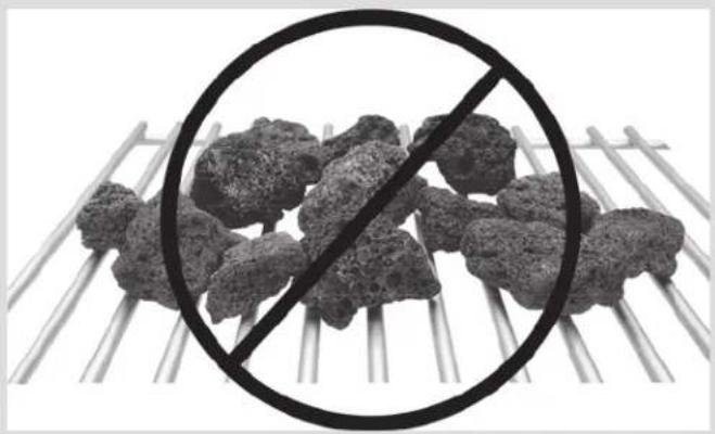CHAR BROIL Performance 463229021 - Pierres de lave et briquettes - 1