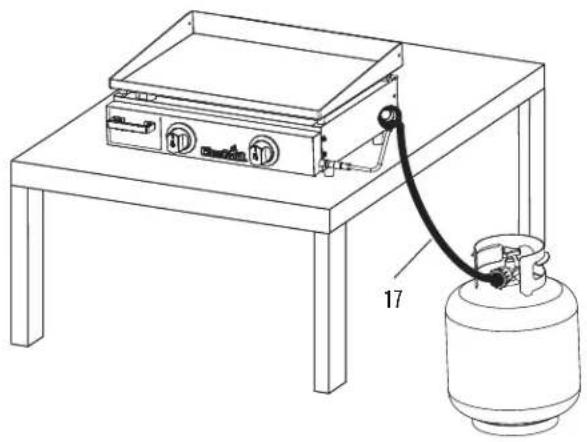 CHAR BROIL 463670023 - ASSEMBLY / ASSEMBLAGE / ASSEMBLEA - 2