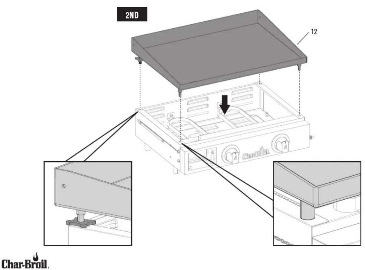 CHAR BROIL 463670023 - ASSEMBLY / ASSEMBLAGE / ASSEMBLEA - 2