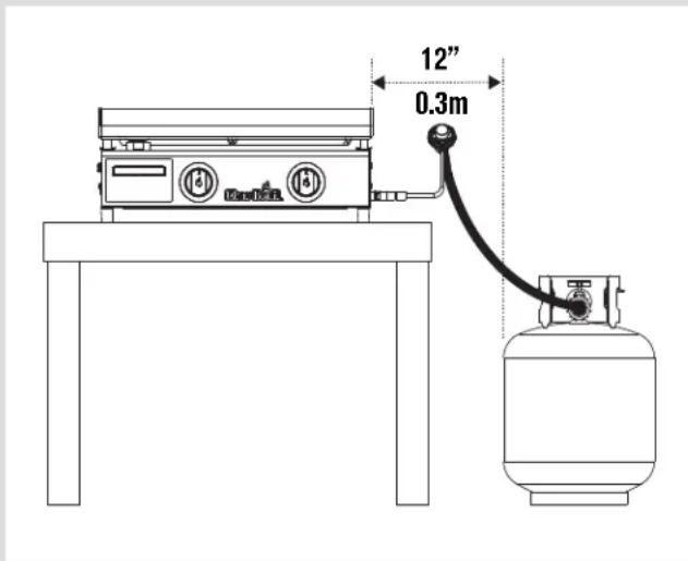CHAR BROIL 463670023 - AVERTISSEMENT - 1