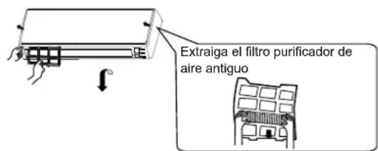 HAIER AS18GS1ERA - Extraiga el filtro de aire estandar - 1