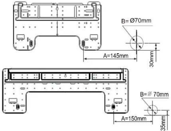 HAIER AS18GS1ERA - Prima installmente della piastra di montaggio - 1