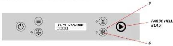 CombiSteel 7280.0030 - Funktion kalter Klarspülgang (Option) - 1
