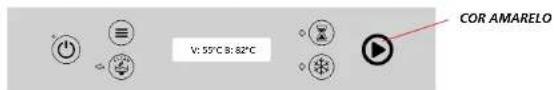 CombiSteel 7280.0030 - ECRÃ DE AQUECIMENTO DAS RESISTÊNCIAS NA MÁQUINA - 1