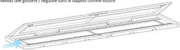 Veho Smartfix VFS-014-SF - Insérer des diapositives ou des négatifs dans le support - 2
