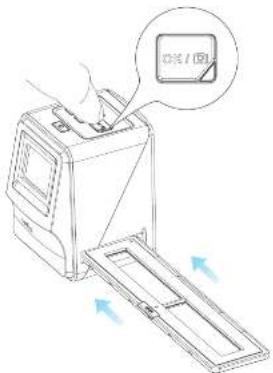 Veho Smartfix VFS-014-SF - 将滑块或负片插入支架 - 7
