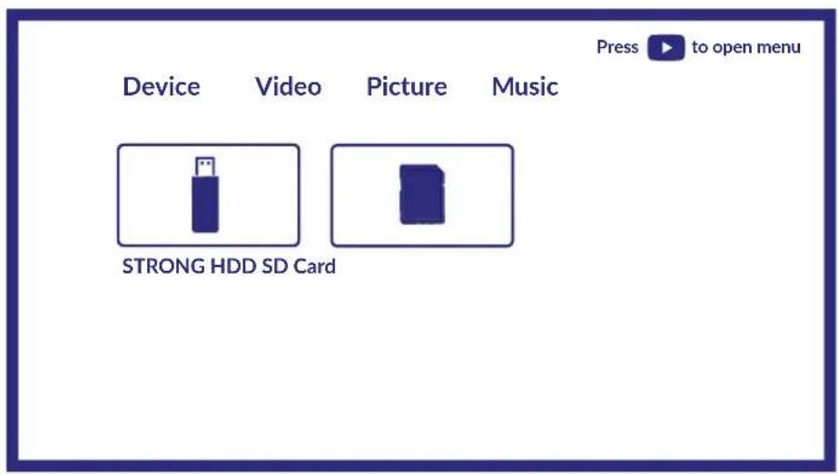 STRONG SRT 32HD5553 - Navigation et documents texte - 1