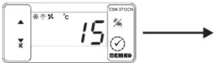 Emko ESM-3712-CN - Changing and Saving Defrost Time Set Value - 3