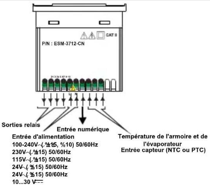 Emko ESM-3712-CN - Schéma de câblage électrique - 1