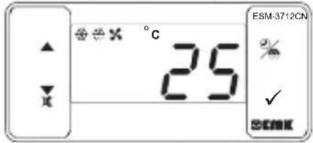 Emko ESM-3712-CN - Cambiar y guardar el valor establecido de temperatura - 4
