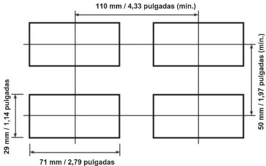 Emko ESM-3712-CN - Encastre del panel - 1