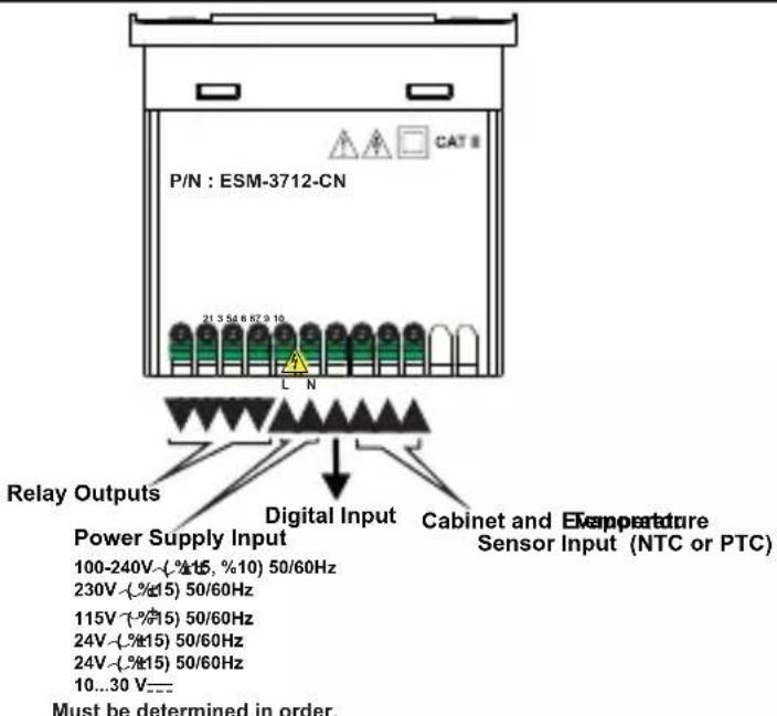 Emko ESM-3712-CN - Electrical Wiring Diagram - 1