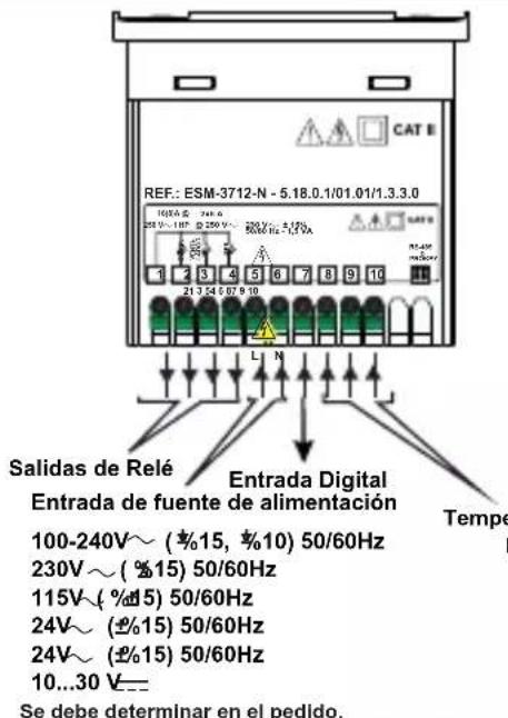Emko ESM-3712-CN - Diagrama de cableado eletrico - 1