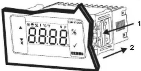 Emko ESM-3712-CN - Ein- und Ausbau in eine Schalttafel - 2