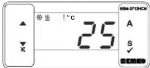 Emko ESM-3712-HCN - Cambiar y guardar el valor establecido de temperatura - 4