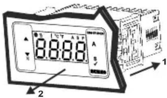 Emko ESM-3712-HCN - Retrait du panneau - 1