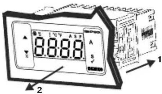 Emko ESM-3712-HCN - Eliminación del panel - 1