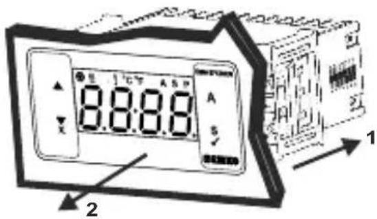 Emko ESM-3712-HCN - Entfernen aus dem Schaltschrank - 1