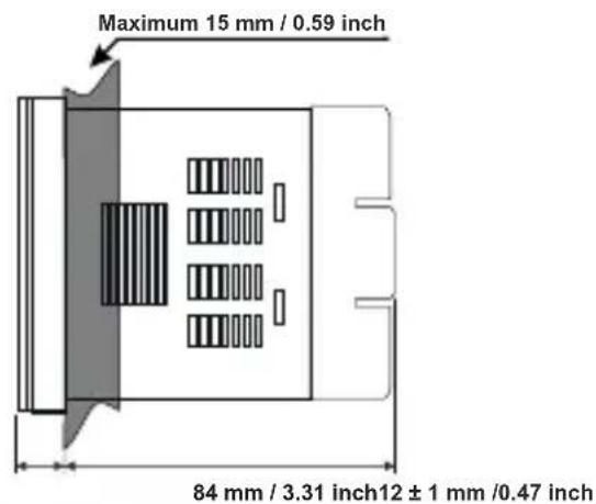 Emko ESM-9920 - Panel CutOut : - 8