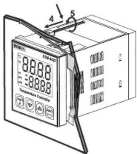 Emko ESM-9920 - Frontplattenmontage - 2